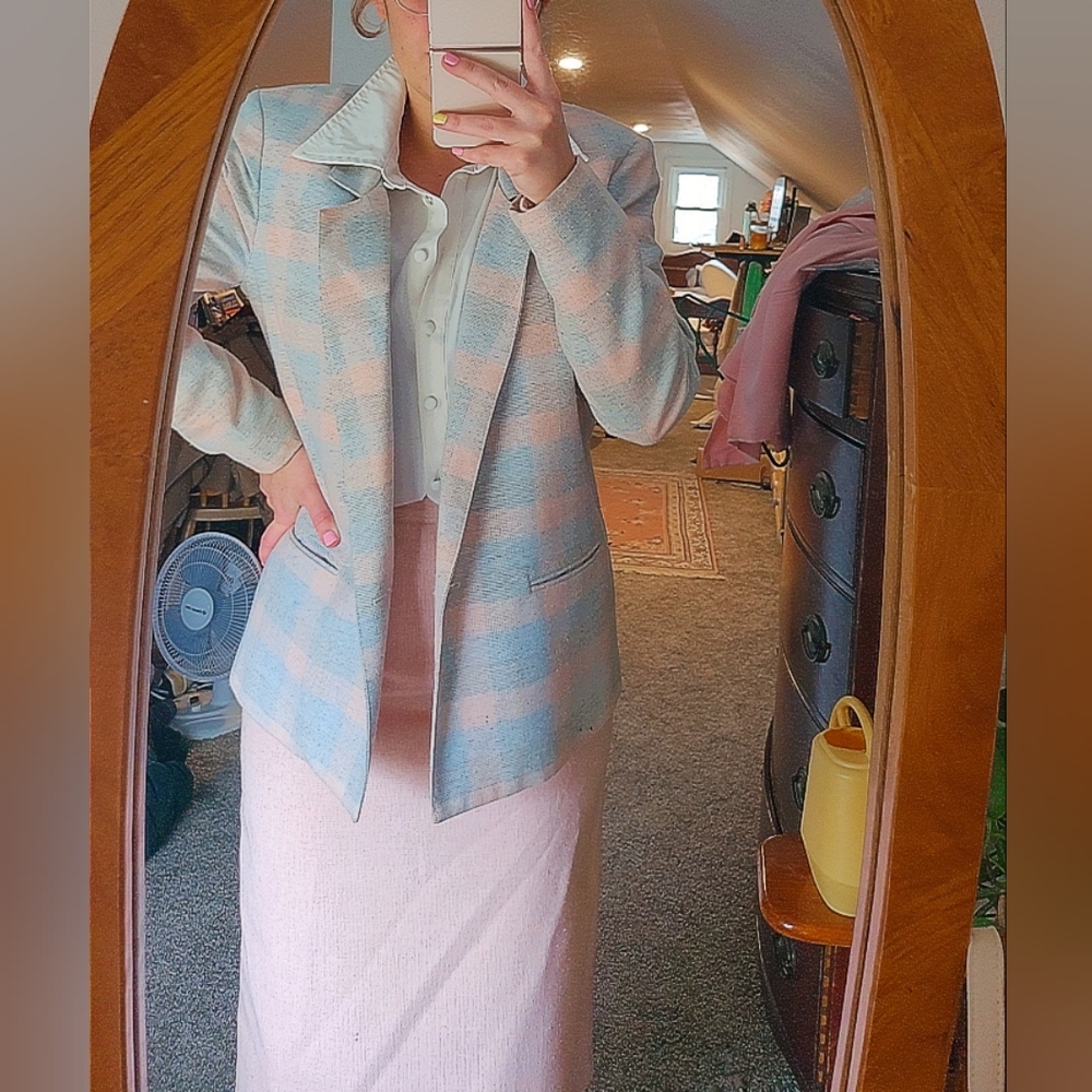 Vintage Blazer and Skirt Set